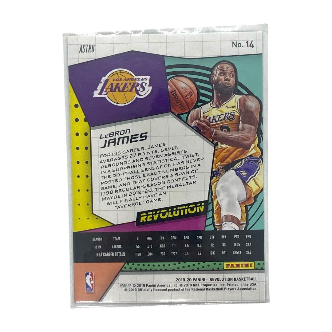 PANINI NBAカード REVOLUTION LEBRON JAMES LAKERS #14 中古 IT2