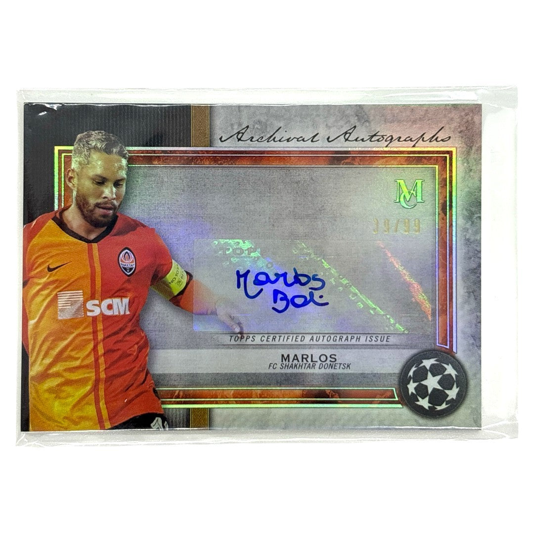 TOPPS サッカーカード MUSEUM COLLECTION MARLOS SHAKHTAR DONETSK 39/99 #AA-M 中古 IT1