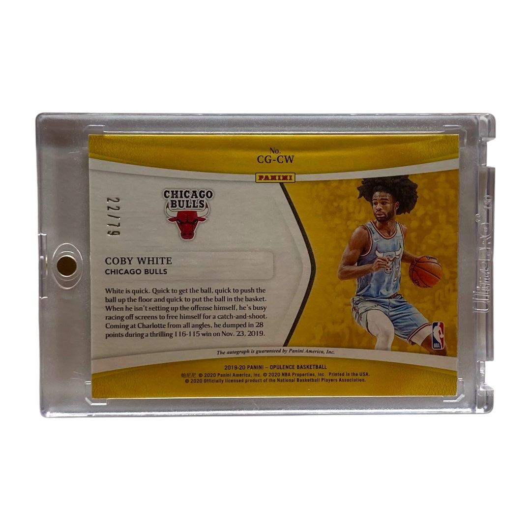 PANINI NBAカード OPULENCE COBY WHITE BULLS 22/79 #CG-CW 中古 IT2
