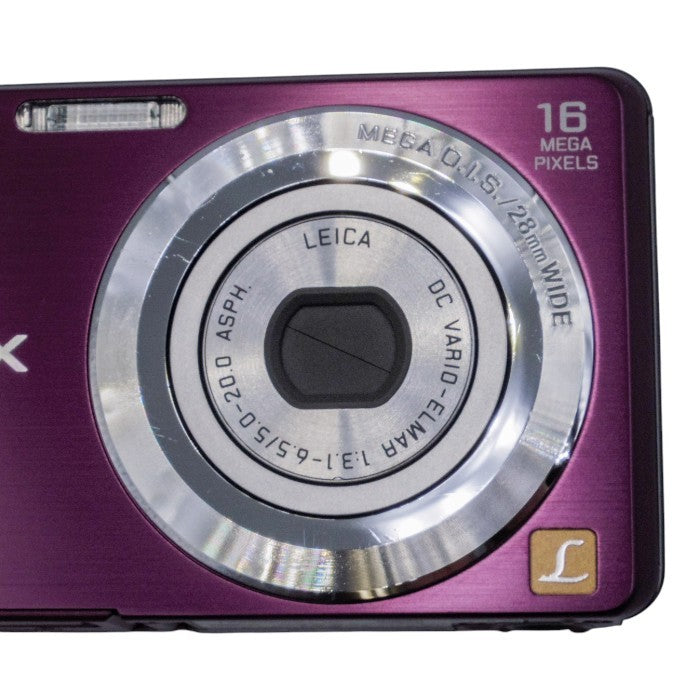 Panasonic パナソニック デジタルカメラ LUMIX FH5 バイオレット DMC-FH5-V 中古 a1