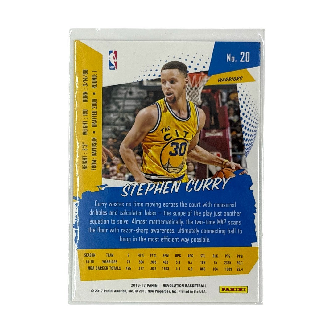 PANINI NBAカード REVOLUTION STEPHEN CURRY WARRIORS #20 中古 IT1