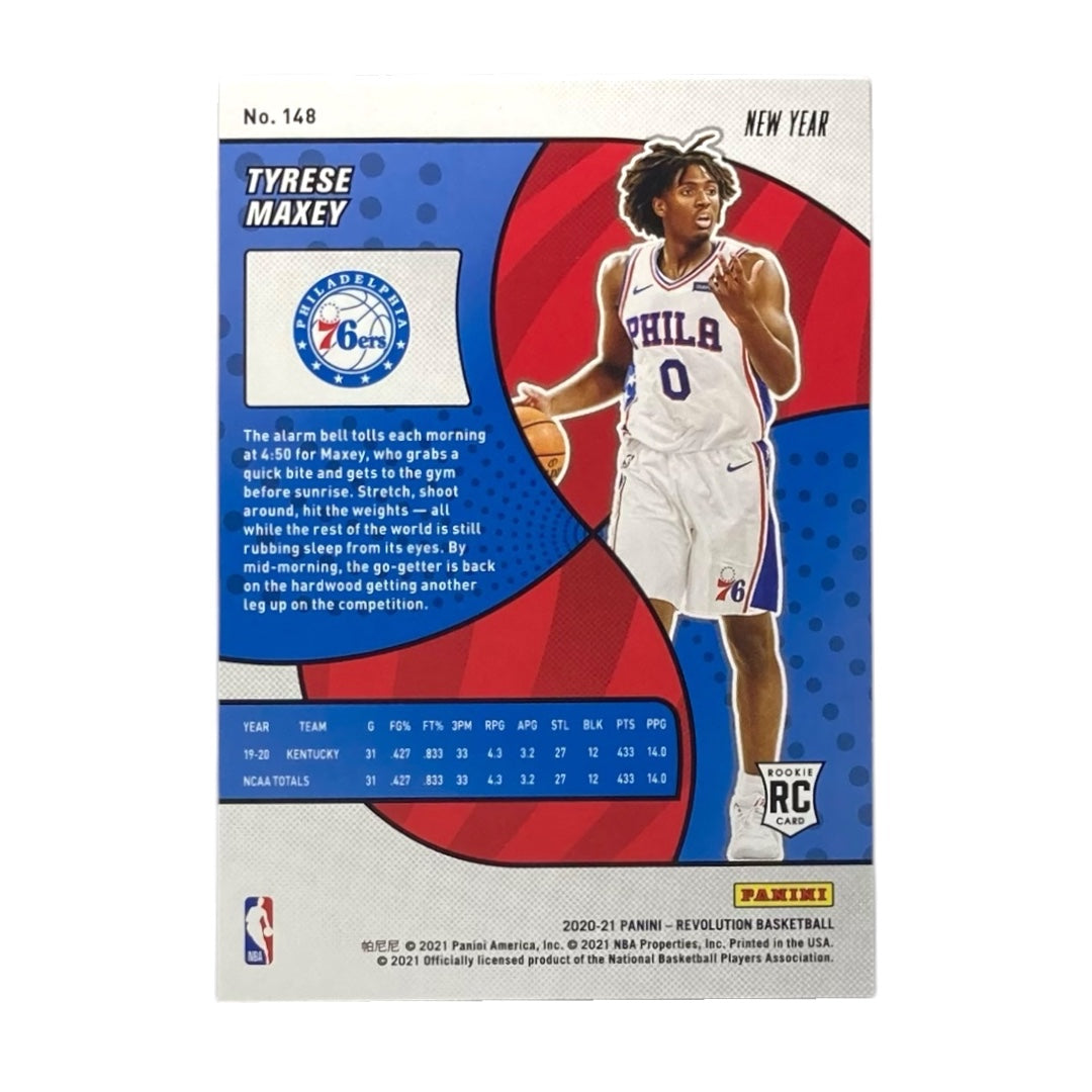 PANINI NBAカード REVOLUTION TYRESE MAXEY 76ERS #148 中古 IT2