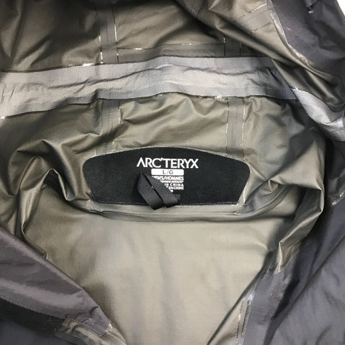 ARC'TERYX アークテリクス ZETA SL JACKET マウンテンパーカー メンズ GORE-TEX ゴアテックス シェルジャケット 防水 防風 軽量 ブラック Lサイズ 21776 中古 T1
