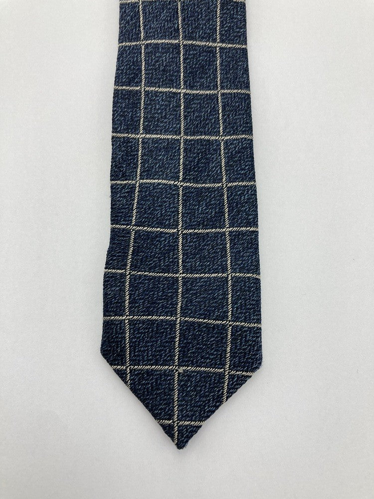 BURBERRY London バーバリー ロンドン 格子柄 ネクタイ シルク100% 中古 D4