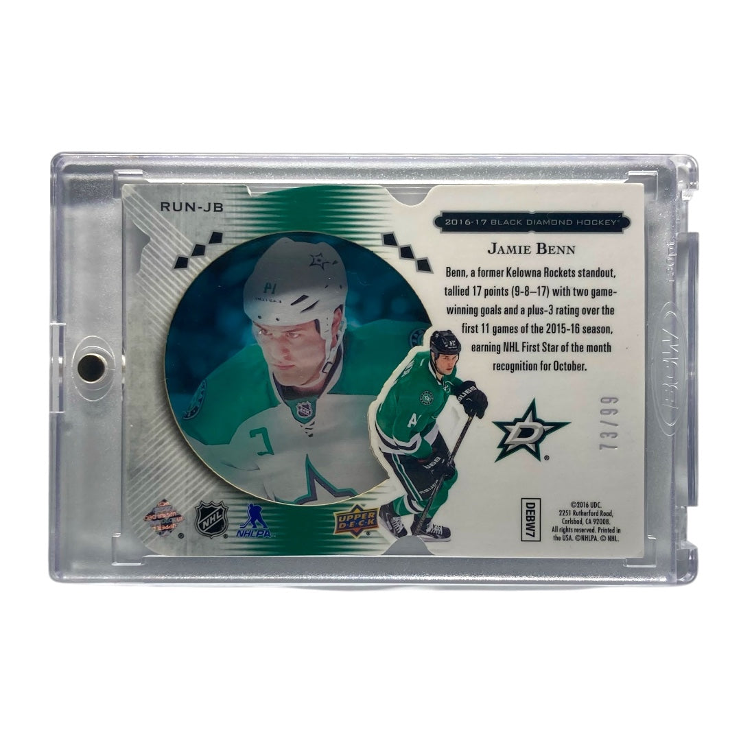UPPER DECK NHLカード BLACK DIAMOND JAMIE BENN STARS 73/99 #RUN-JB 中古 IT2