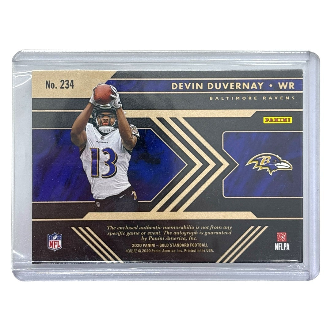 PANINI NFLカード GOLD STANDARD DEVIN DUVERNAY BALTIMORE RAVENS 41/49 #234 中古 IT1