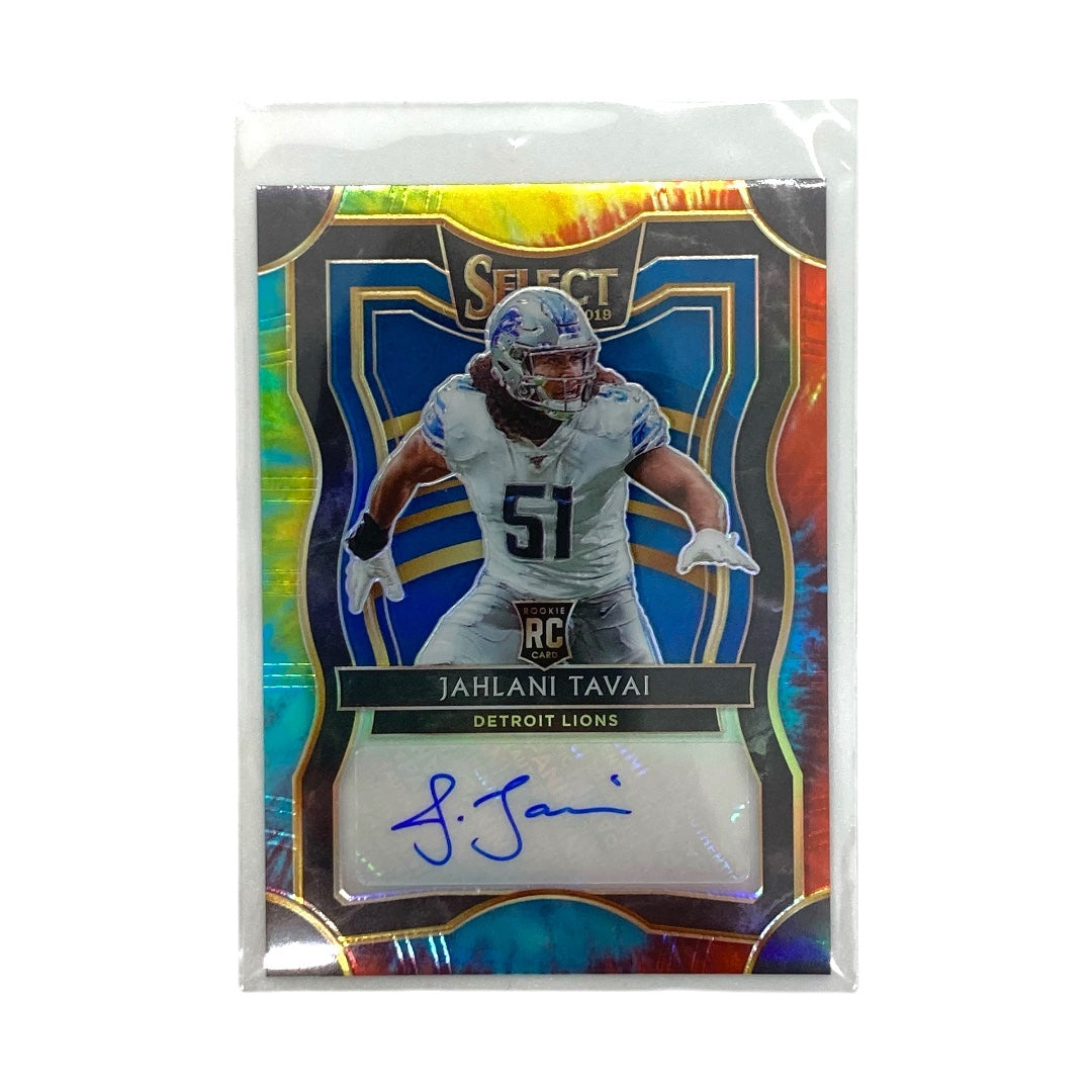 PANINI NFLカード SELECT PRIZM JAHLANI TAVAI DETROIT LIONS 15/25 #RS-28 中古 IT2