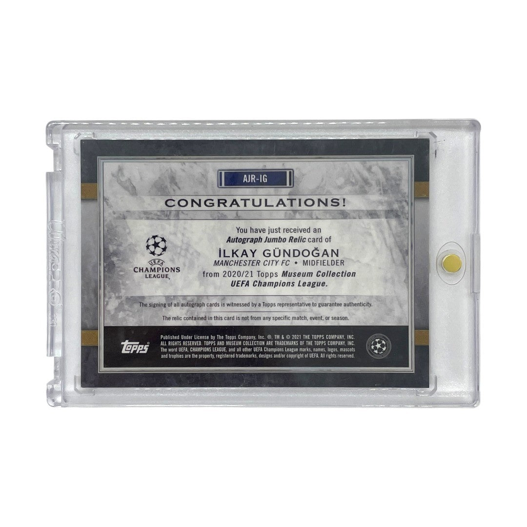 TOPPS サッカーカード MUSEUM COLLECTION ILKAY GUNDOGAN MANCHESTER CITY 046/150 #AJR-IG 中古 IT1