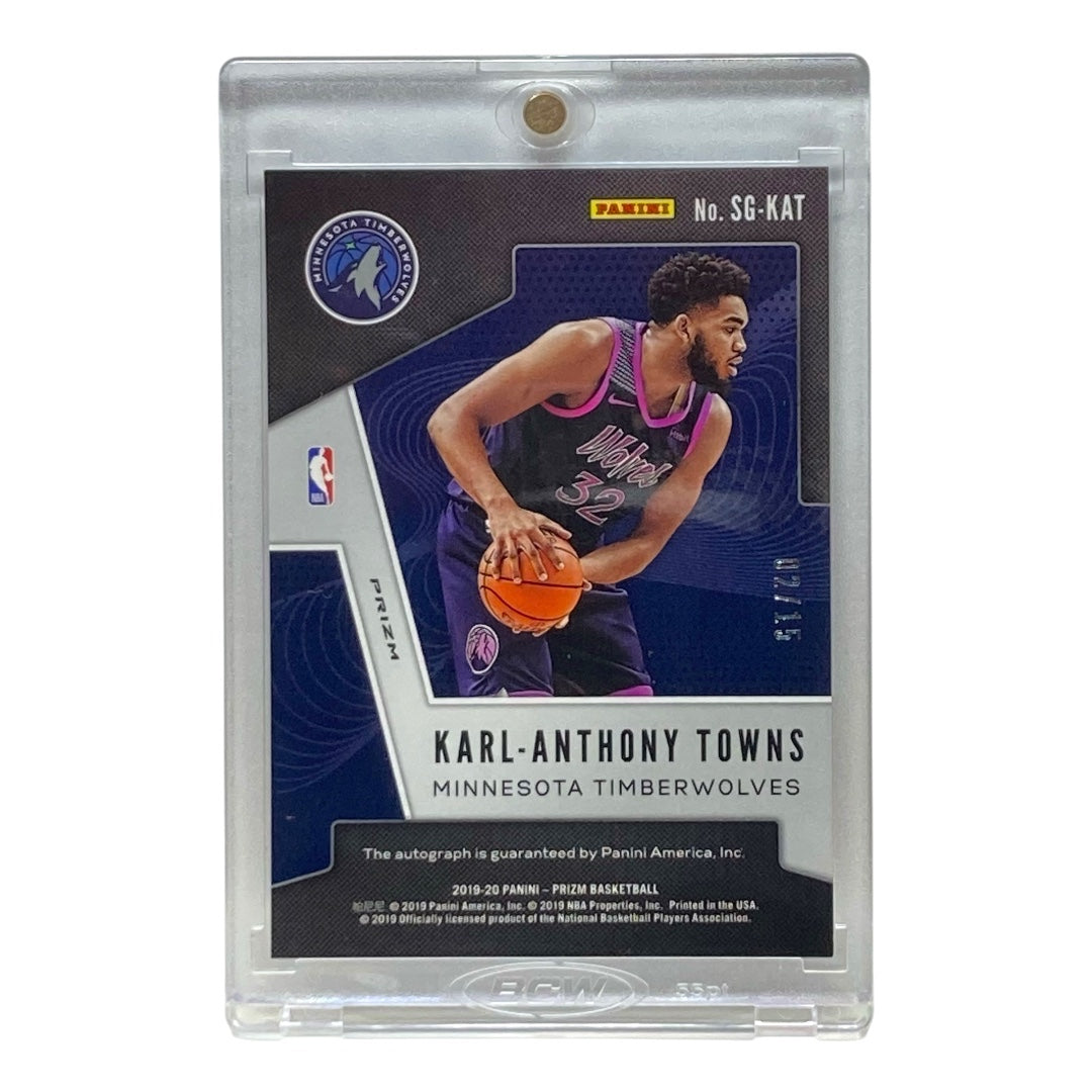 PANINI NBAカード PRIZM KARL-ANTHONY TOWNS TIMBERWOLVES 02/15 #SG-KAT 中古 IT2