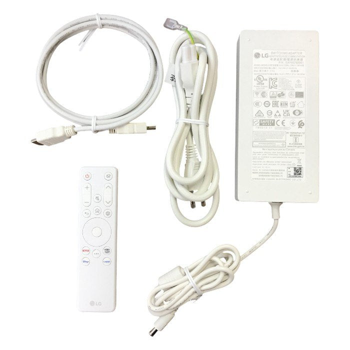 LG 31.5インチ 4K SMART Monitor スマートモニター ホワイト webOS搭載 スピーカー内蔵 チルト、高さ調整対応 32SQ730S-W 中古 T1