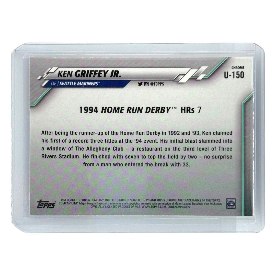 TOPPS MLBカード CHROME KEN GRIFFEY JR. SEATTLE MARINERS #U-150 中古 IT1