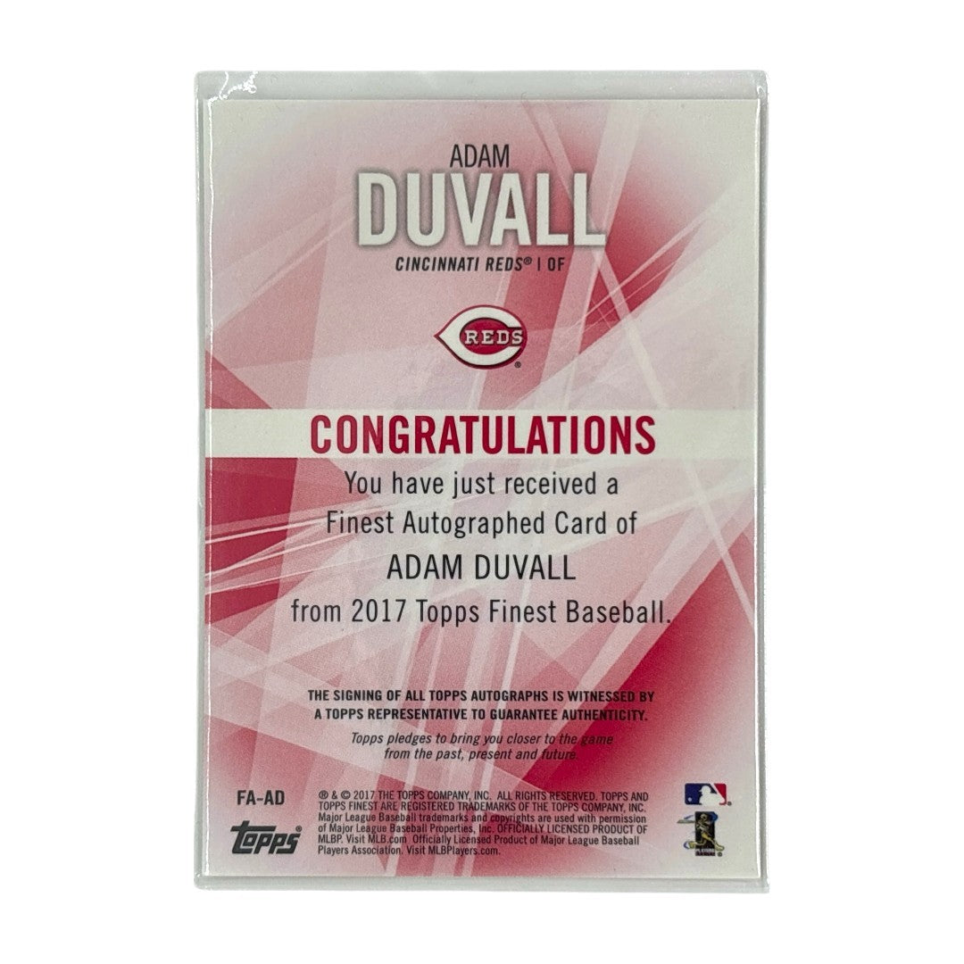 TOPPS MLBカード FINEST ADAM DUVALL CINCINNATI REDS 22/50 #FA-AD 中古 IT1