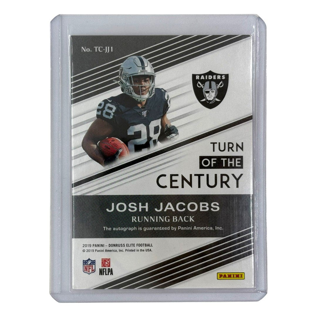 PANINI NFLカード DONRUSS ELITE JOSH JACOBS OAKLAND RAIDERS 68/75 #TC-JJ1 中古 IT1