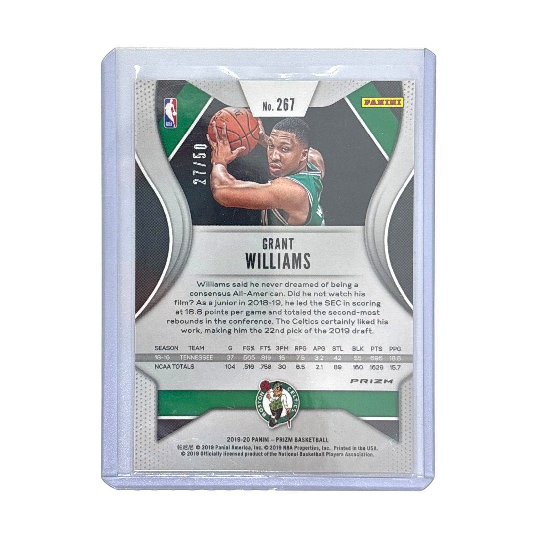 PANINI NBAカード PRIZM GRANT WILLIAMS CELTICS 27/50 #267 中古 IT1