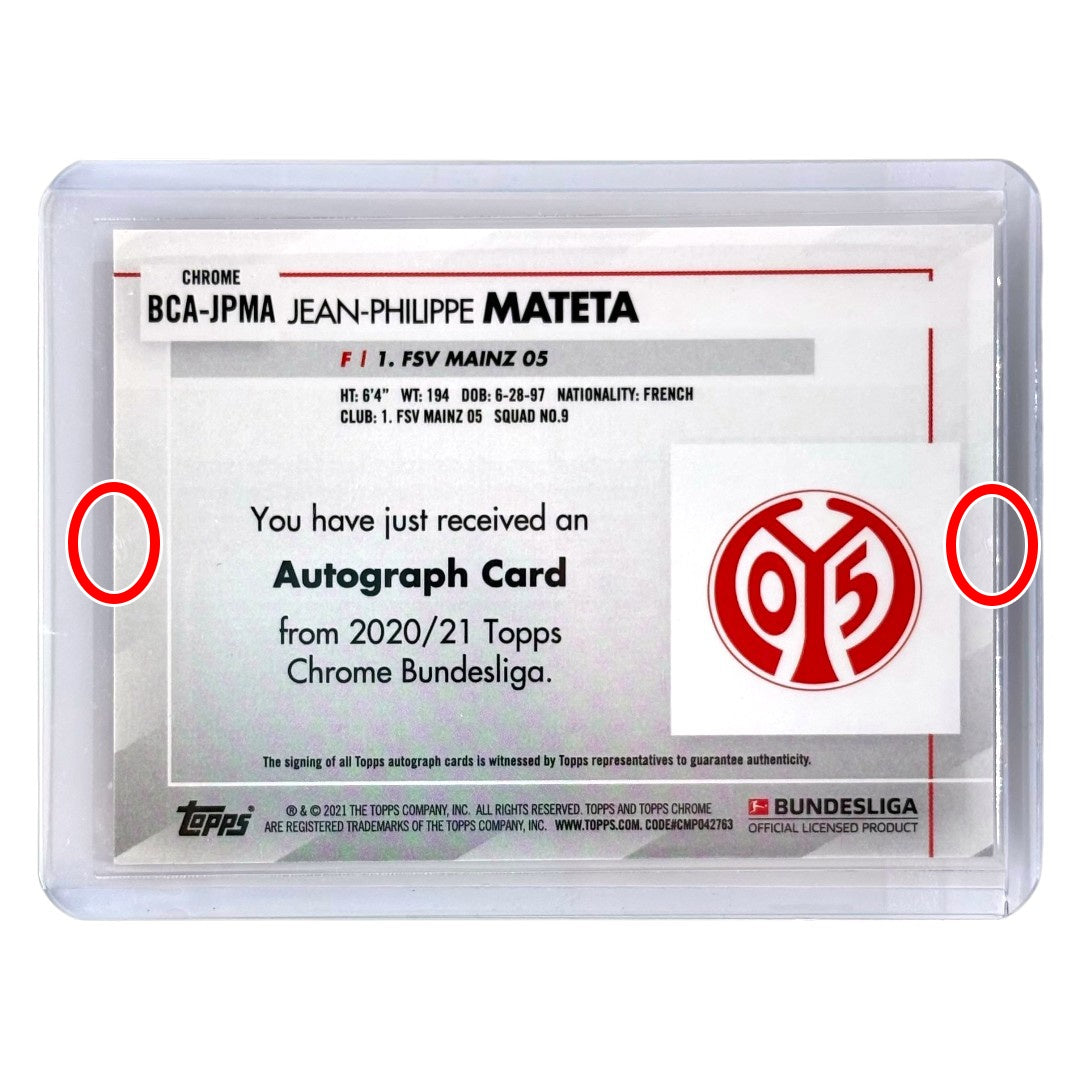 TOPPS サッカーカード CHROME JEAN-PHILIPPE MATETA MAINZ 05 #BCA-JPMA 中古 IT1