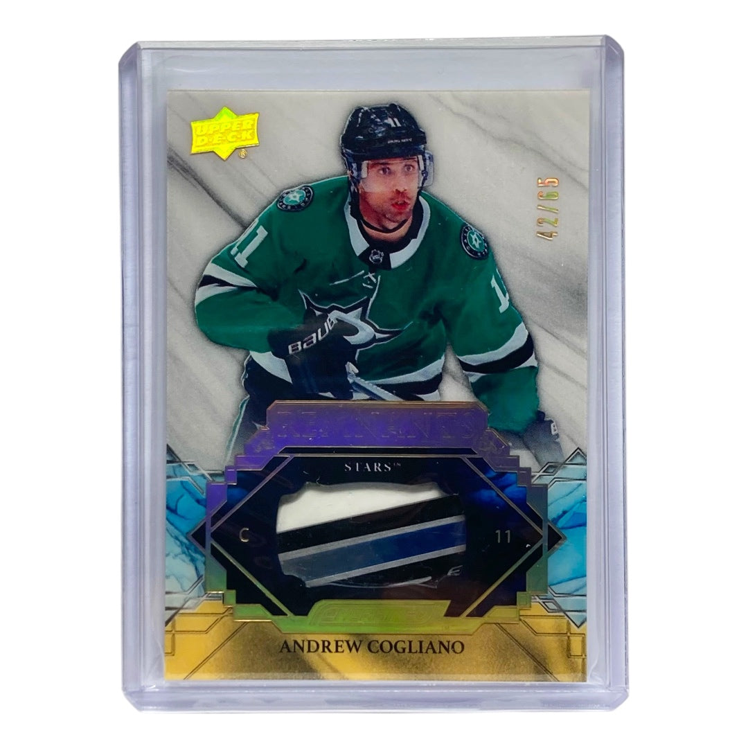 UPPER DECK NHLカード ENGRAINED ANDREW COGLIANO STARS 42/65 #R-AC 中古 IT2