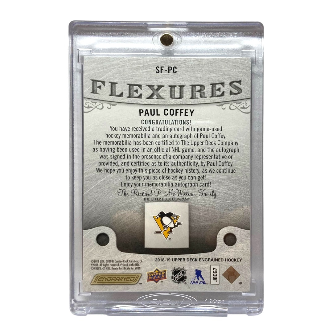 UPPER DECK NHLカード ENGRAINED PAUL COFFEY PENGUINS #SF-PC 中古 IT2