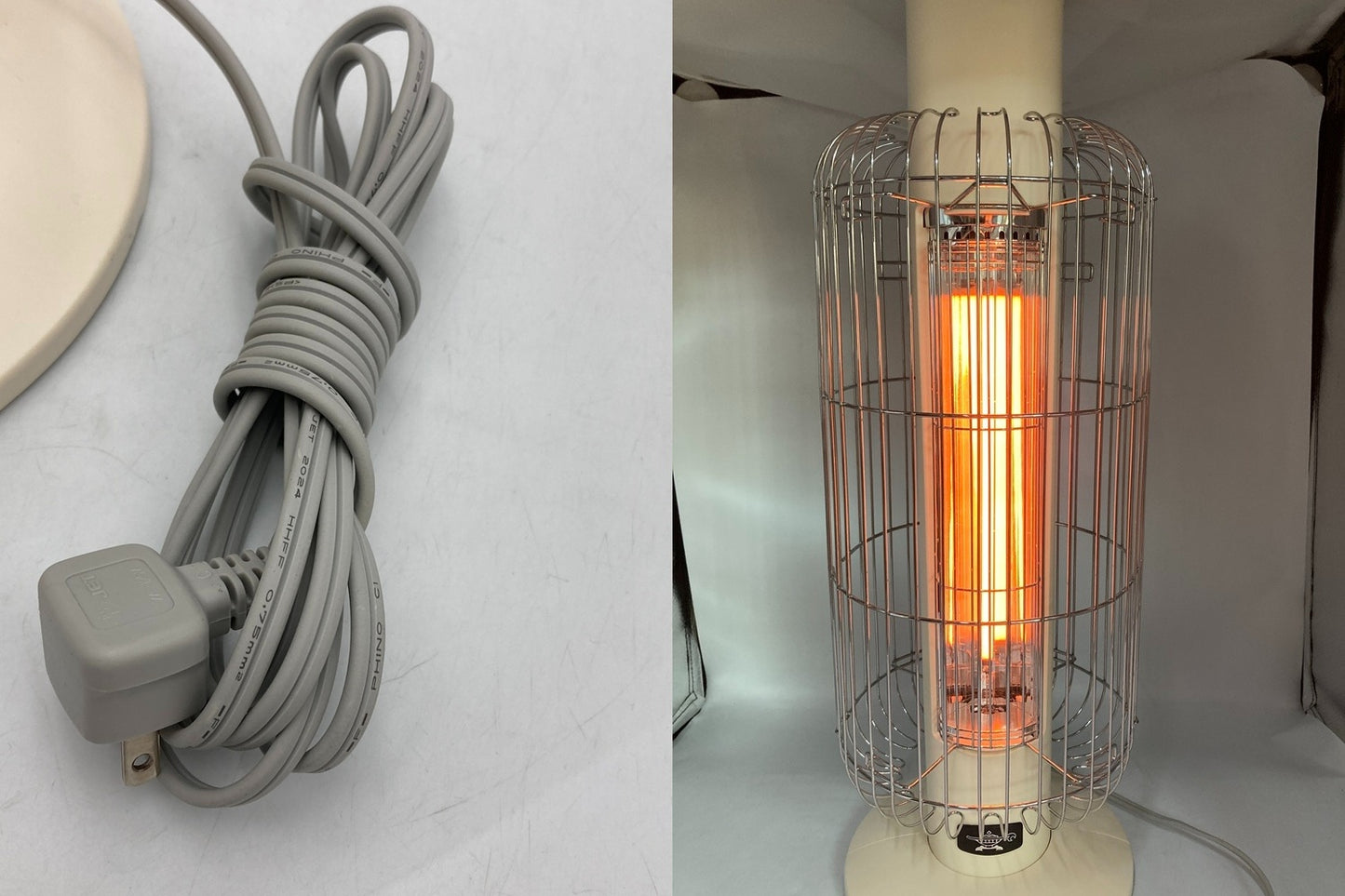 アラジン(Aladdin) 遠赤グラファイトヒーター (トリカゴ)CAH-G42GE ホワイト 中古 D4