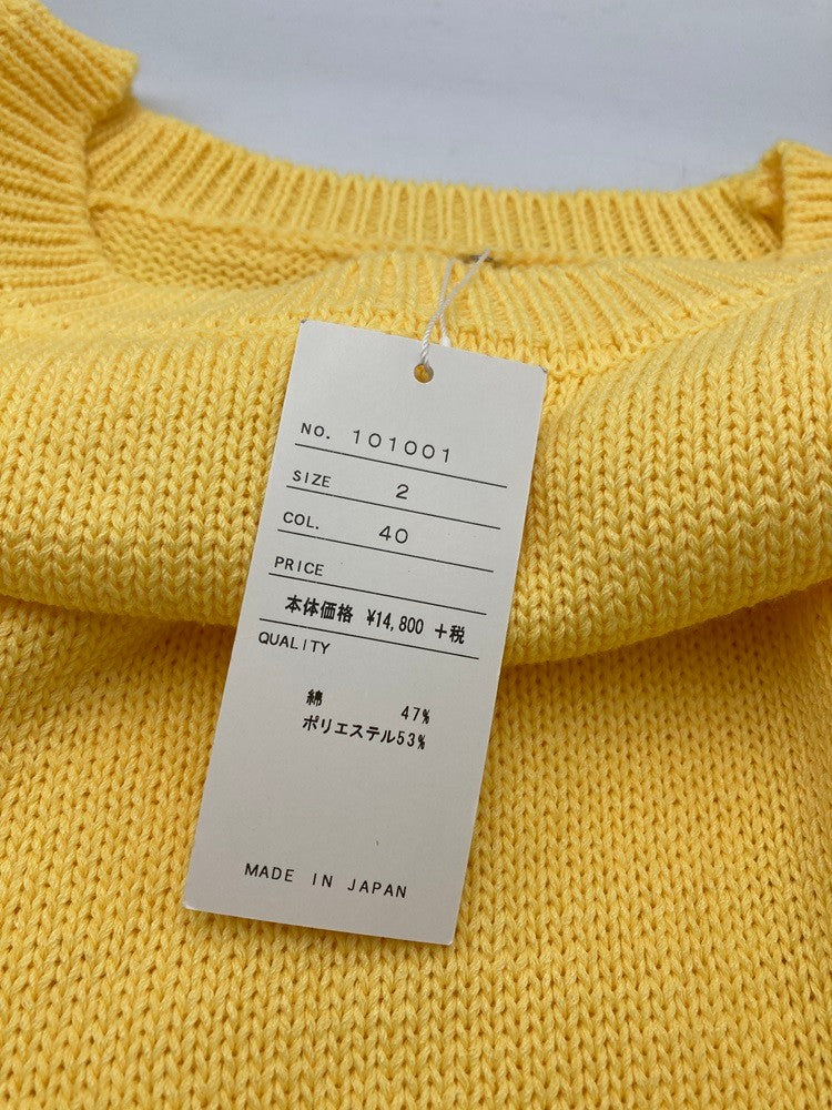 THOUSAND CONNECTION サウザンドコネクション ドロップショルダー ニット サイズ2 101001 中古 D4