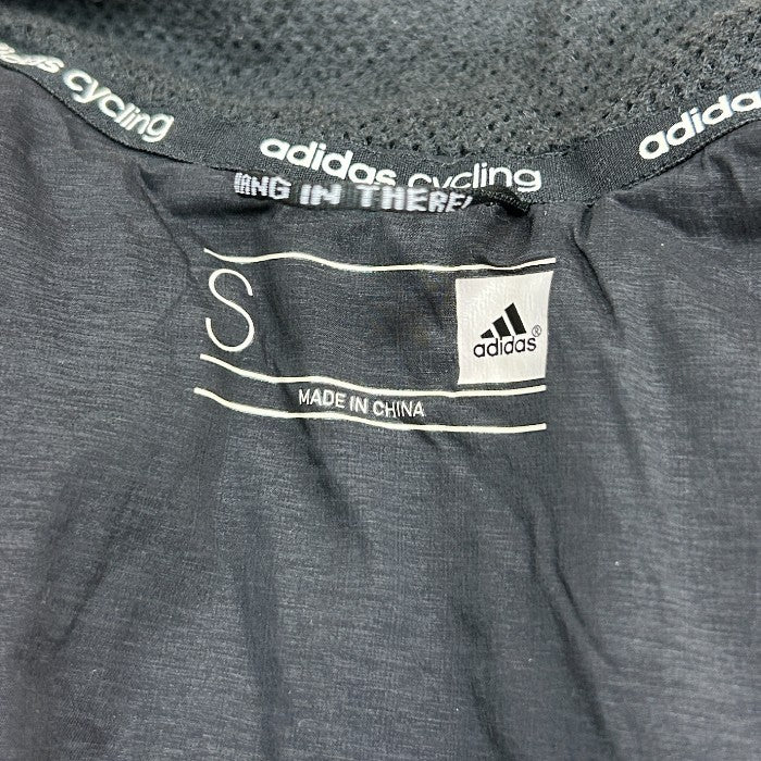 未使用品 adidas アディダス サイクル ジャケット A08480 ブラック S メンズ トップス 長袖 自転車 スポーツ 中古 W4