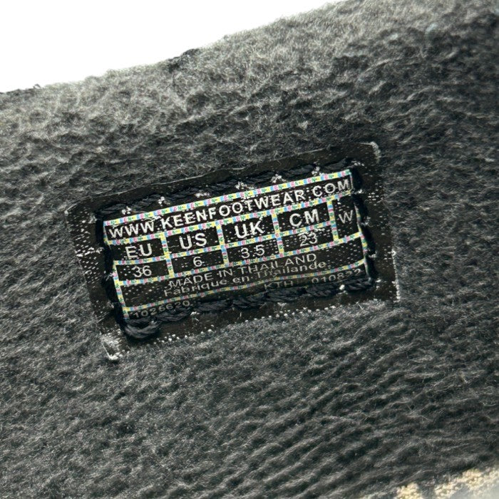 KEEN キーン HOWSER II ハウザー2 スリッポン 1025620 23.0cm 靴 シューズ 秋 冬 グレー レディース 中古 W4