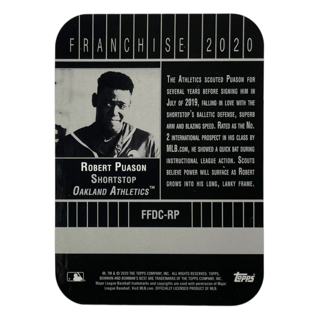 TOPPS MLBカード BOWMAN'S BEST ROBERT PUASON OAKLAND ATHLETICS #FFDC-RP 中古 IT2