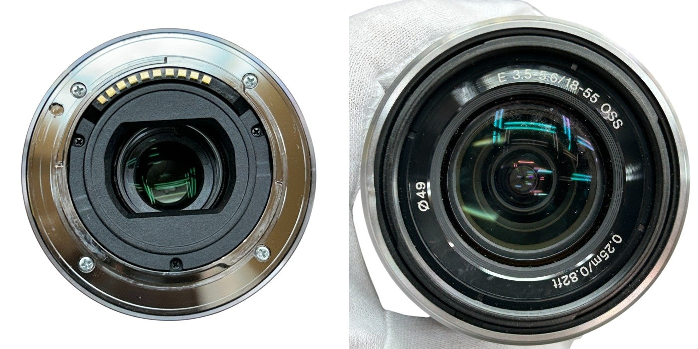 SONY ソニー ミラーレス一眼 NEX-5N ダブルレンズキット デジタルカメラ 家電 撮影 バッテリー付 中古 W4