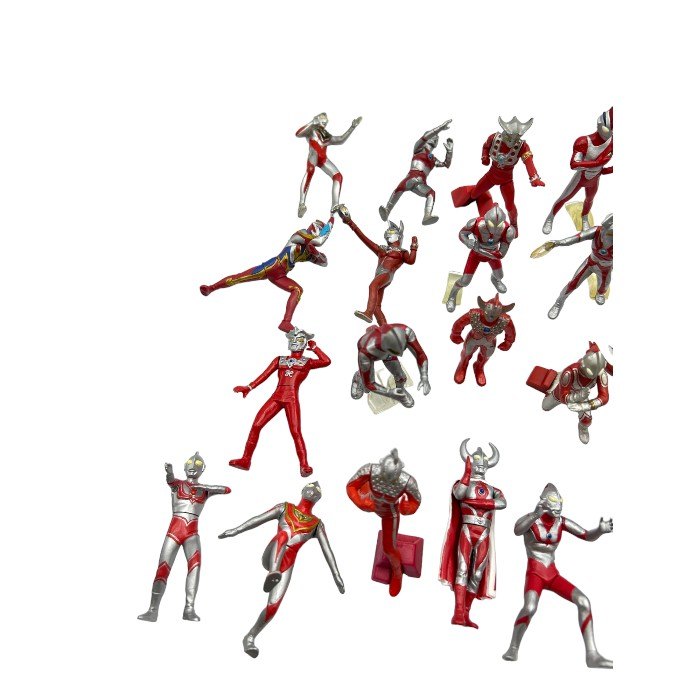 ウルトラマン フィギュア 39体 セット HGシリーズ ハヤタ隊員 ウルトラ警備隊 ウルトラセブン ウルトラマンティガ ウルトラの父 中古 W4