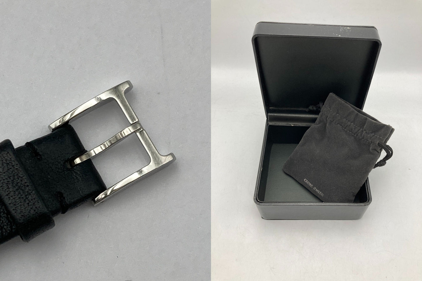 GEORG JENSEN ジョージジェンセン コンケイヴ 316 クオーツ 腕時計 中古 D4