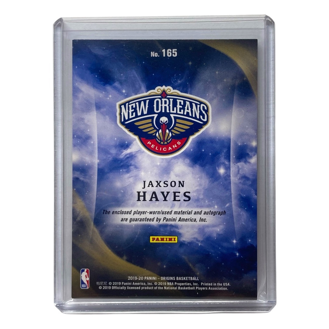 PANINI NBAカード ORIGINS JAXSON HAYES PELICANS 55/99 #165 中古 IT2