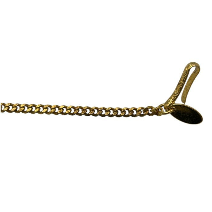 CHANEL シャネル ココマーク ボール トップ ネックレス アクセサリー ブランド レディース ラインストーン 中古 W4