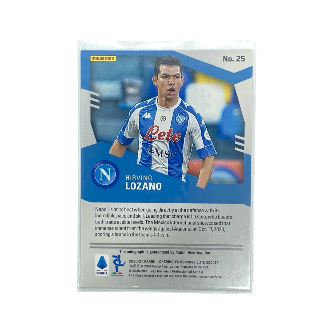 PANINI サッカーカード CHRONICLES DONRUSS ELITE HIRVING LOZANO NAPOLI 201/391 #25 中古 IT1