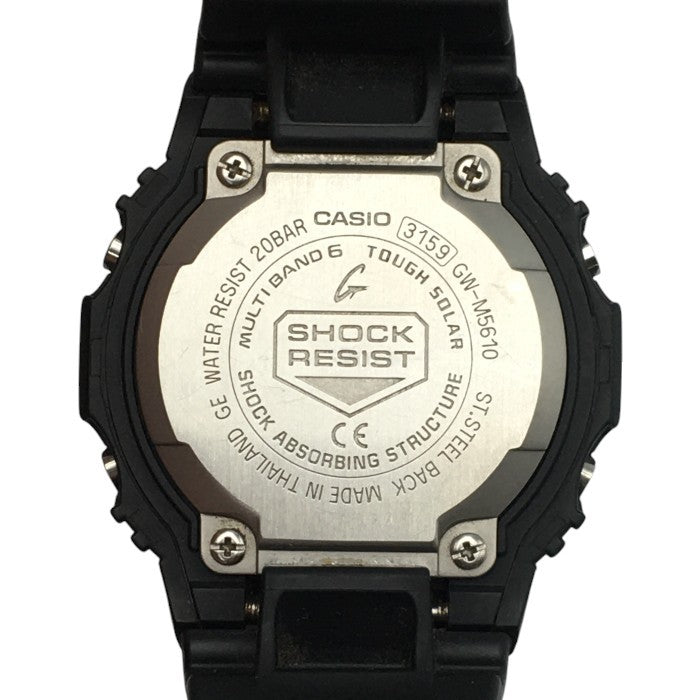 CASIO G-SHOCK 電波ソーラー デジタル腕時計 GW-M5610 中古 a4
