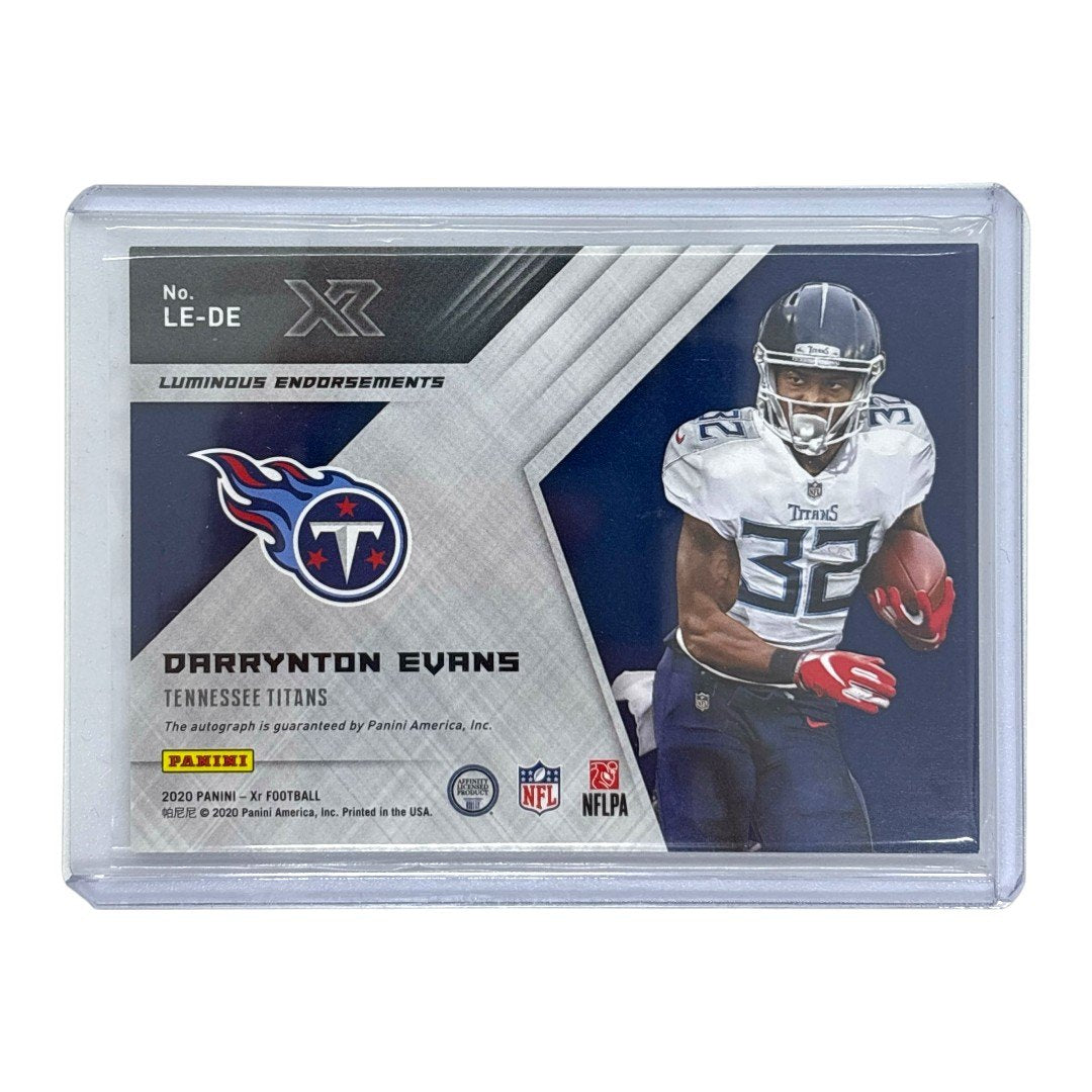 PANINI NFLカード Xr DARRYNTON EVANS TENNESSEE TITANS 63/99 #LE-DE 中古 IT1