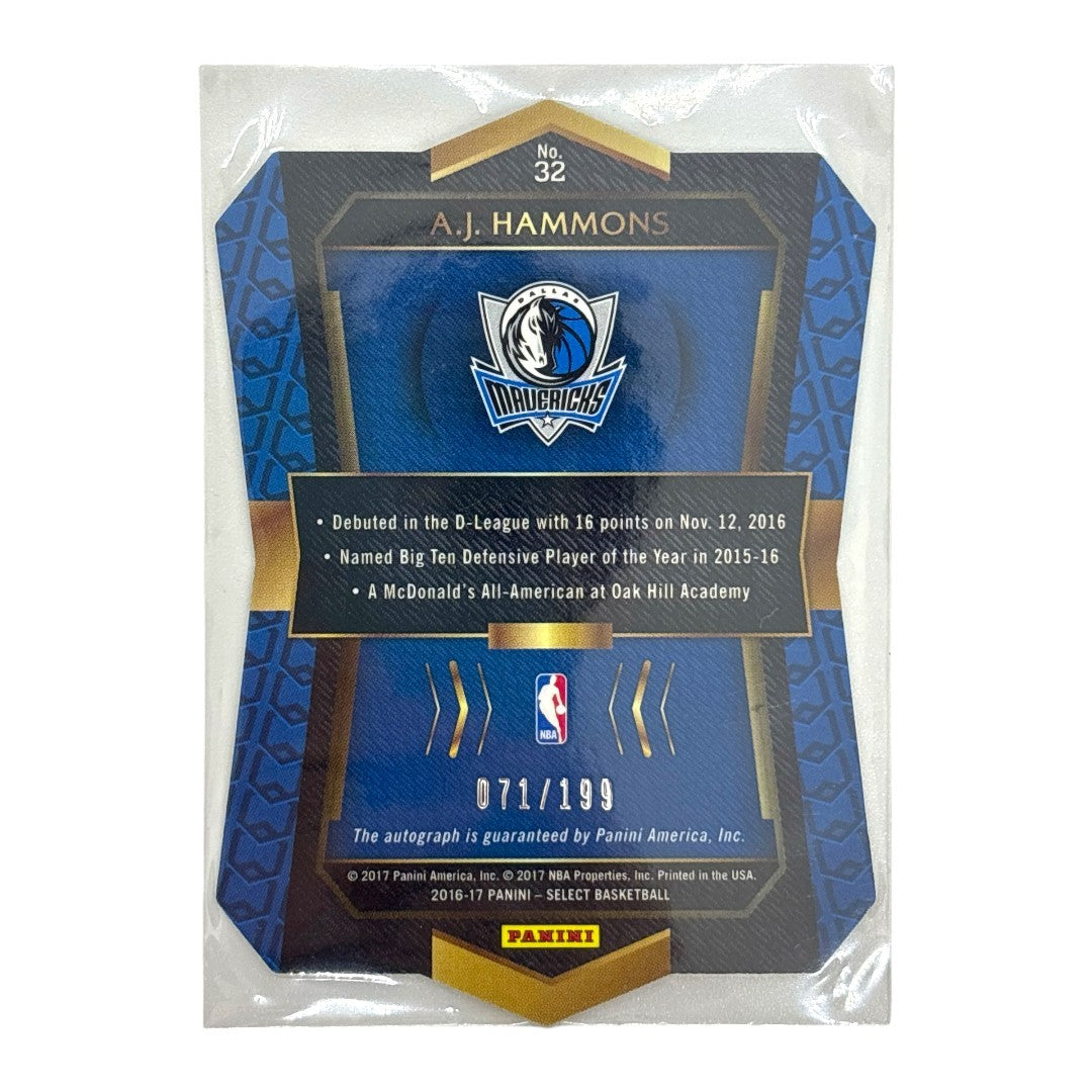 PANINI NBAカード SELECT A.J. HAMMONS DALLAS MAVERICKS 071/199 #32 中古 IT1