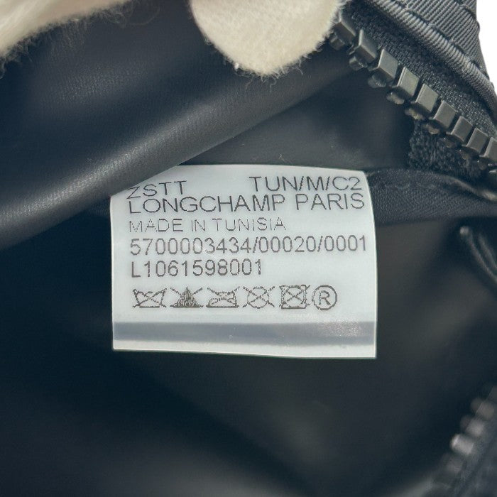LONGCHANP ロンシャン プリアージュ ネオ ショルダーバッグ 鞄 バッグ 斜め掛け ミニ 小さめ レディース ブラック 中古 W4