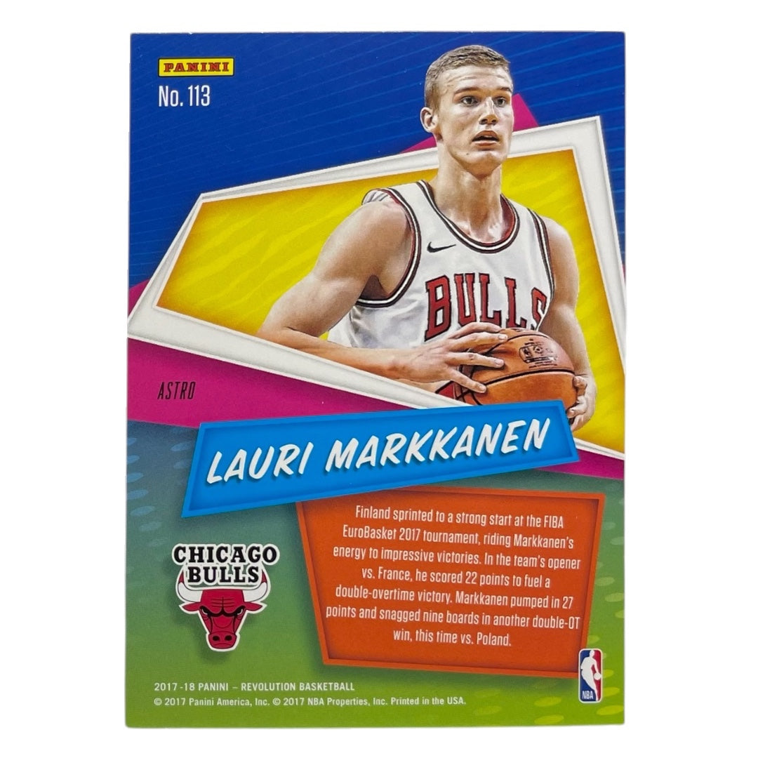 PANINI NBAカード REVOLUTION LAURI MARKKANEN BULLS #113 中古 IT2