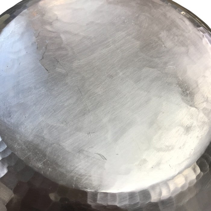 有次 うどん鍋 27cm アルミニウム 打ち出し 両手鍋 取っ手付き 京都 中古 T1