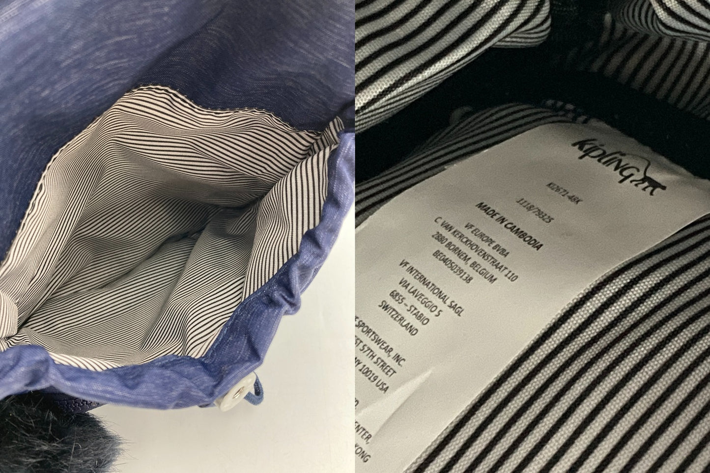 Kipling キプリング CITY PACK MINI シティパック ミニ リュックサック K12671-48K 中古 D4