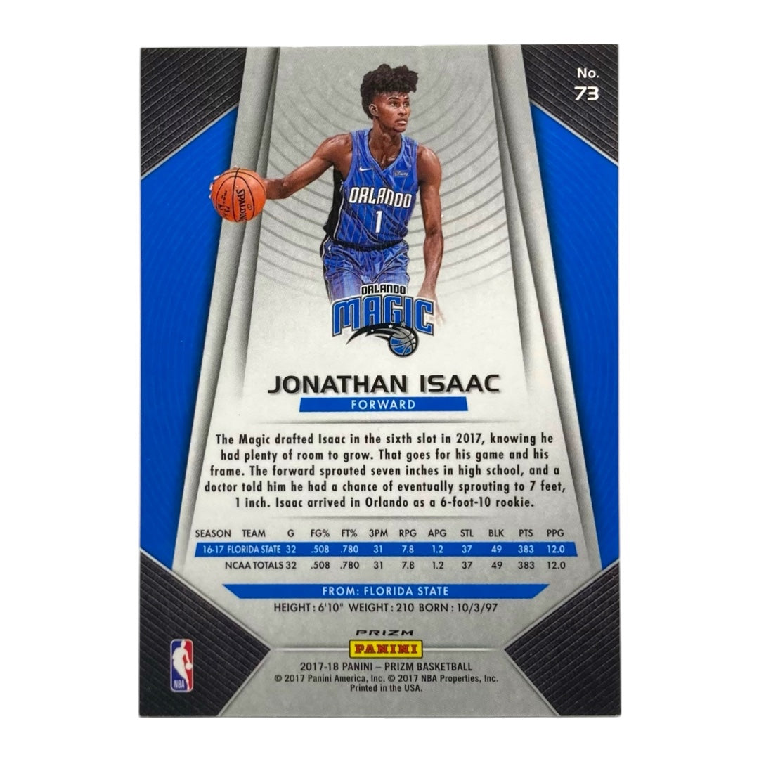 PANINI NBAカード PRIZM JONATHAN ISAAC ORLAND MAGIC #73 中古 IT2