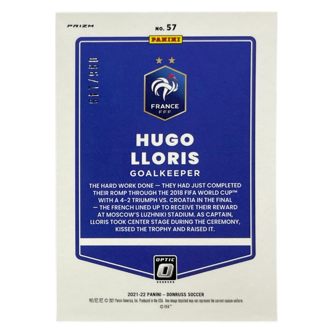 PANINI サッカーカード DONRUSS PRIZM HUGO LLORIS FRANCE /149 #57 中古 IT2