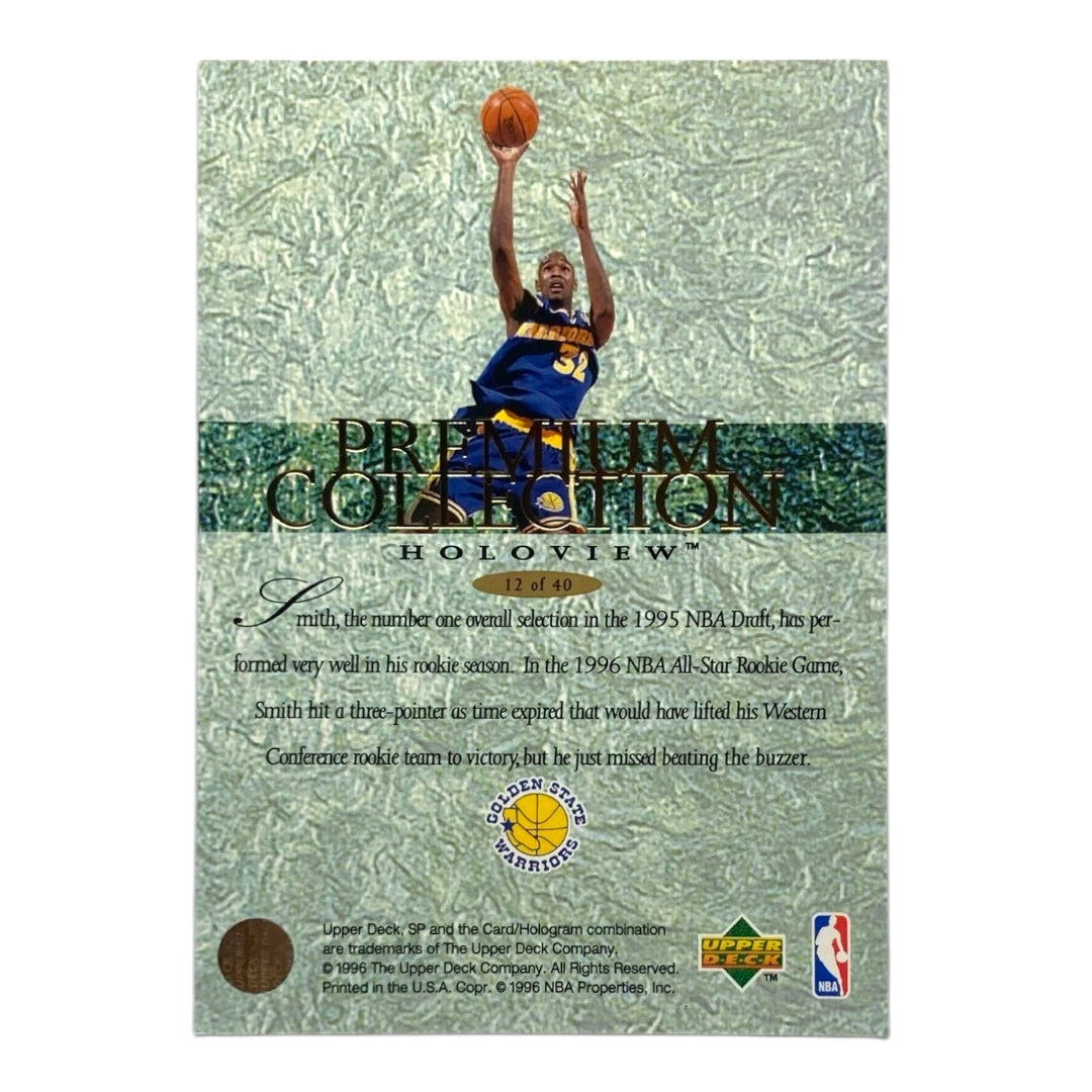 UPPER DECK NBAカード SP PREMIUM COLLECTION JOE SMITH GOLDEN STATE WORRIORS #12 中古 IT2