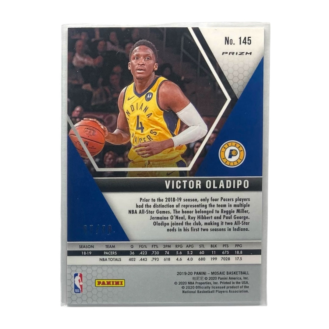 PANINI NBAカード MOSAIC PRIZM VICTOR OLADIPO INDIANA PACERS /88 #145 中古 IT2