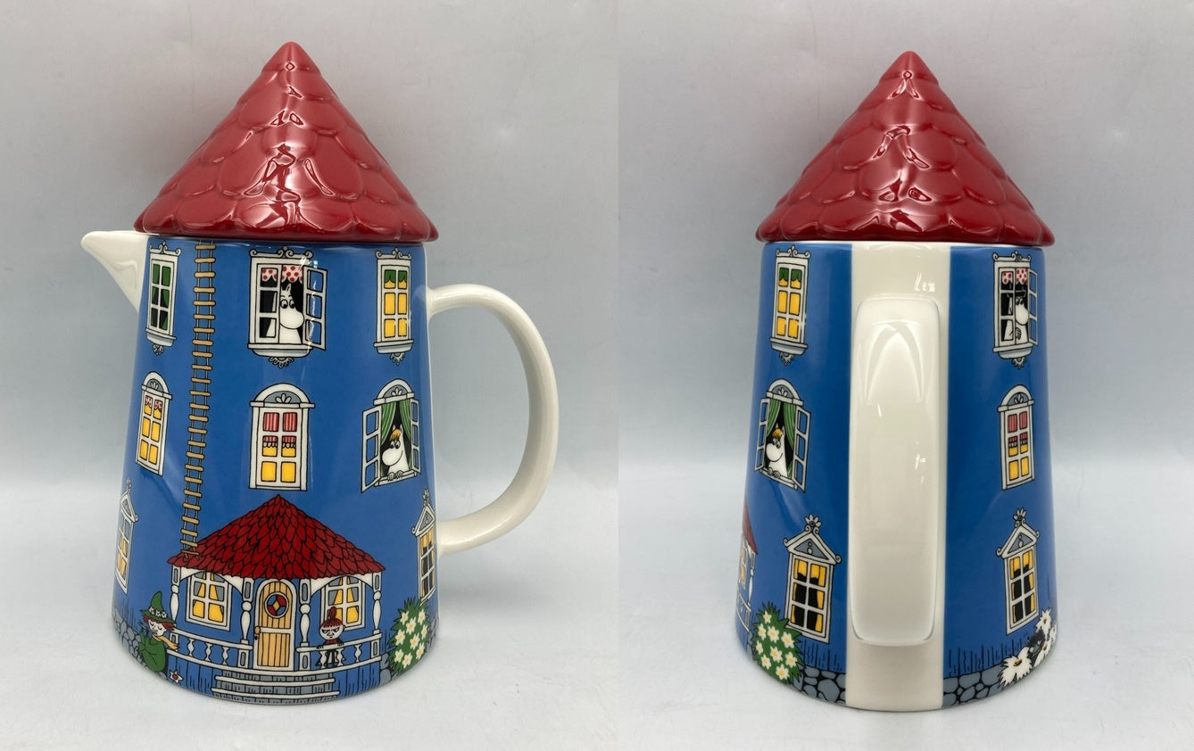 ARABIA アラビア ムーミンハウス 蓋付 ピッチャー 1.0L 中古 D4