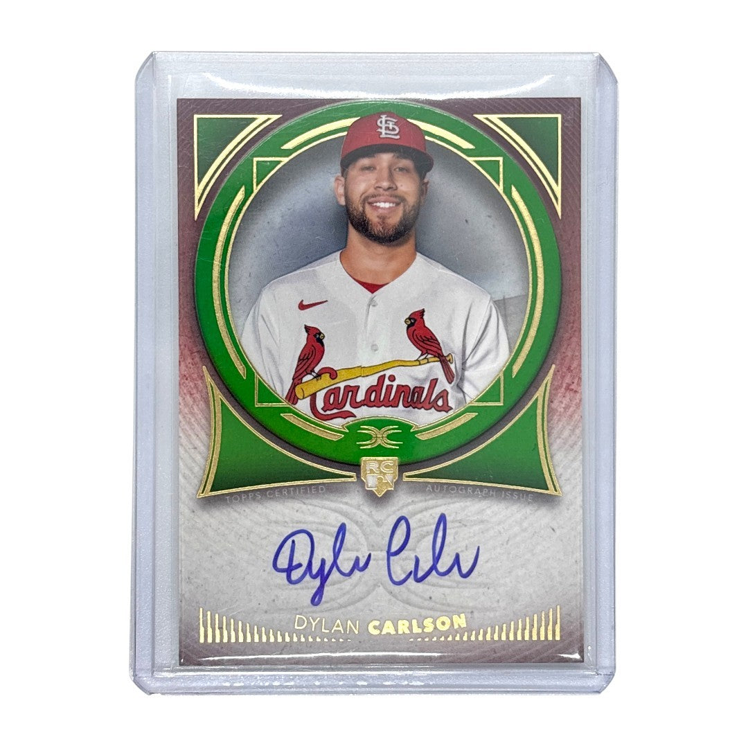 TOPPS MLBカード DEFINITIVE COLLECTION DYLAN CARLSON ST. LOUIS CARDINALS 13/25 #DRA-DC1 中古 IT1