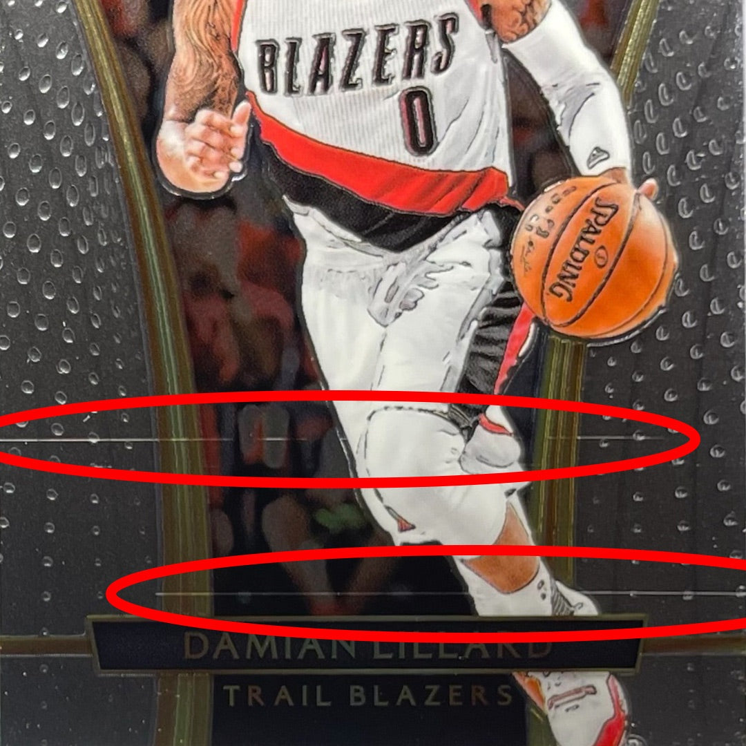PANINI NBAカード SELECT DAMIAN LILLARD PORTLAND TRAIL BLAZERS #218 中古 IT2