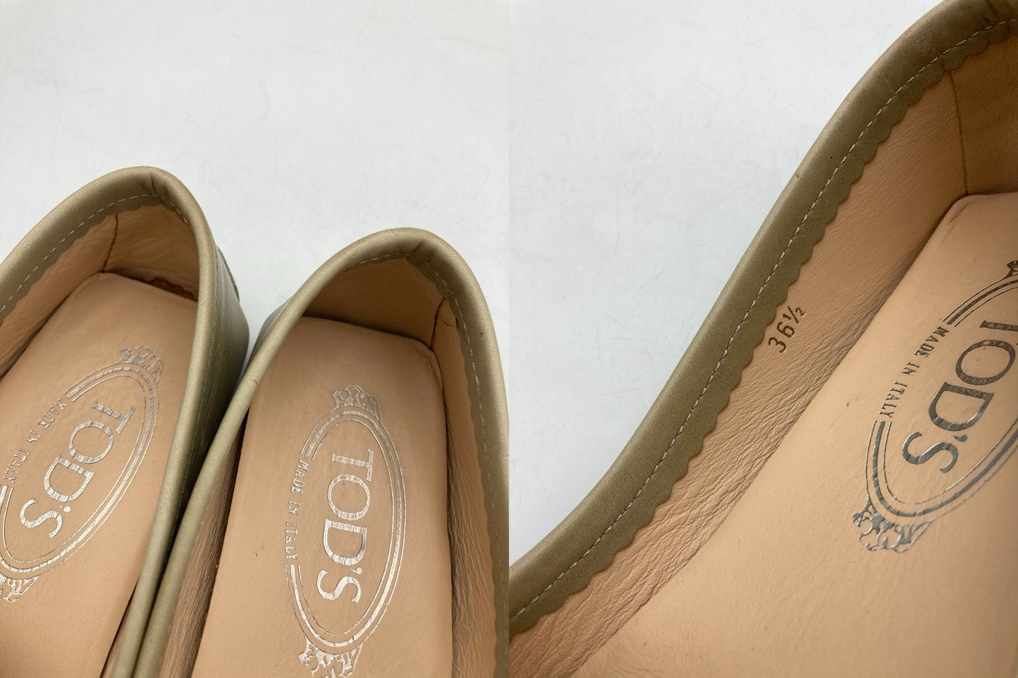 TOD'S トッズ ドライビングシューズ サイズ36 1/2 レディース 中古 D4