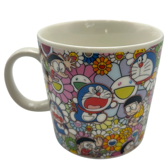 未使用品 THE ドラえもん展 TOKYO 2017 村上隆 マグ マグカップ ドラえもん のび太 しずかちゃん ジャイアン スネ夫 中古 W4