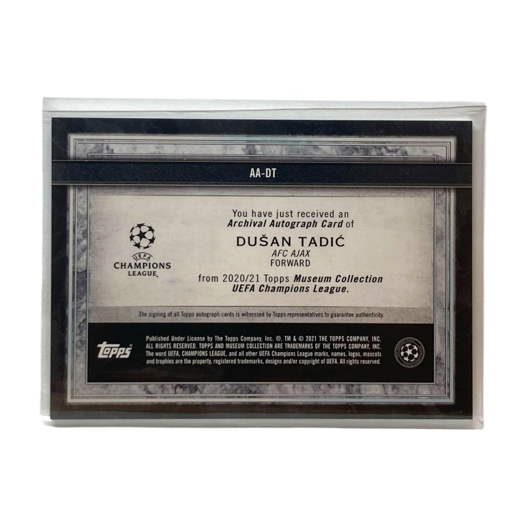 TOPPS サッカーカード MUSEUM COLLECTION DUSAN TADIC AJAX 68/99 #AA-DT 中古 IT2