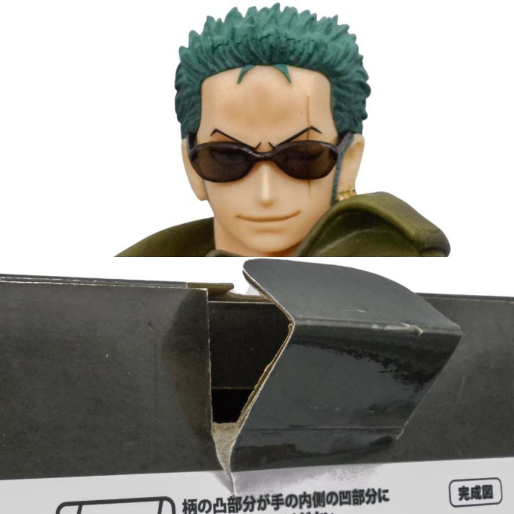 BANDAI SPIRITS ゾロ ~スペシャルver.~ 「一番くじ ワンピース~military style~」 ラストワン賞 フィギュア 中古 a1